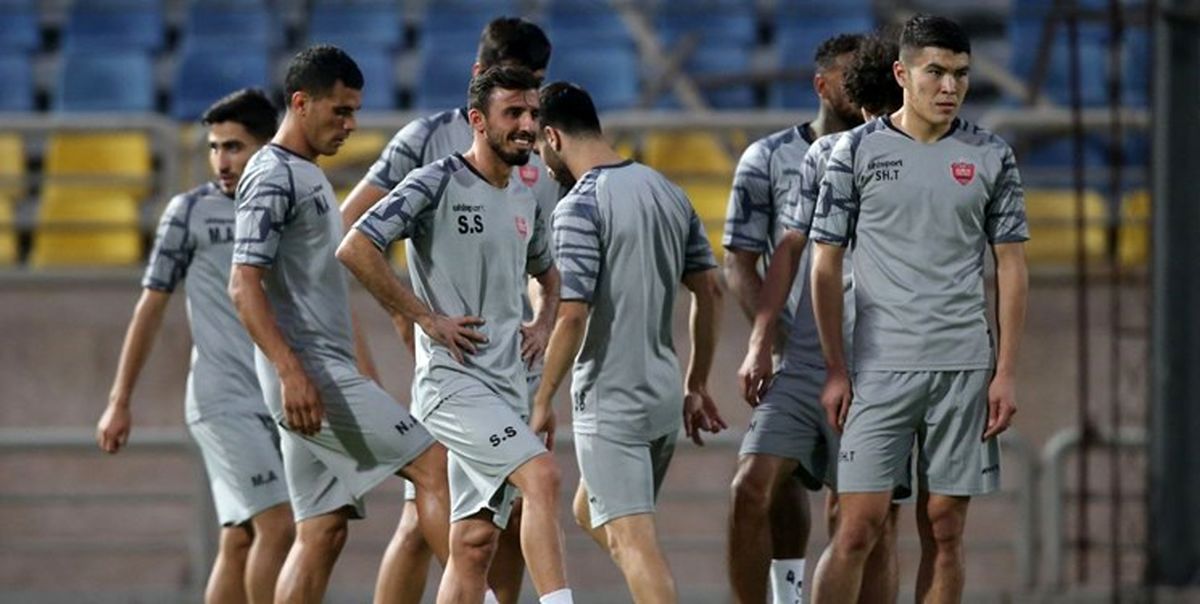 میهمان ویژه در آخرین تمرین پرسپولیس 