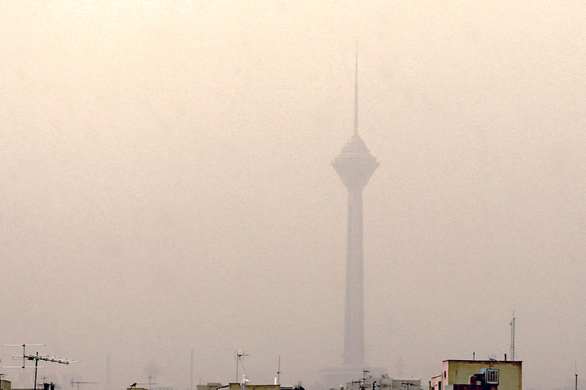 شاخص آلودگی هوا در تهران