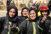آغاز فعالیت آتش نشانان زن در تهران