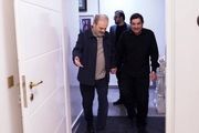 تصویر حضور مشاور و دستیار رهبری در دفتر حزب الله لبنان در تهران