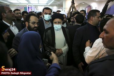 بازدید سرزده آیت الله رئیسی از نمایشگاه هم افزایی مدیریت ایران /گزارش تصویری