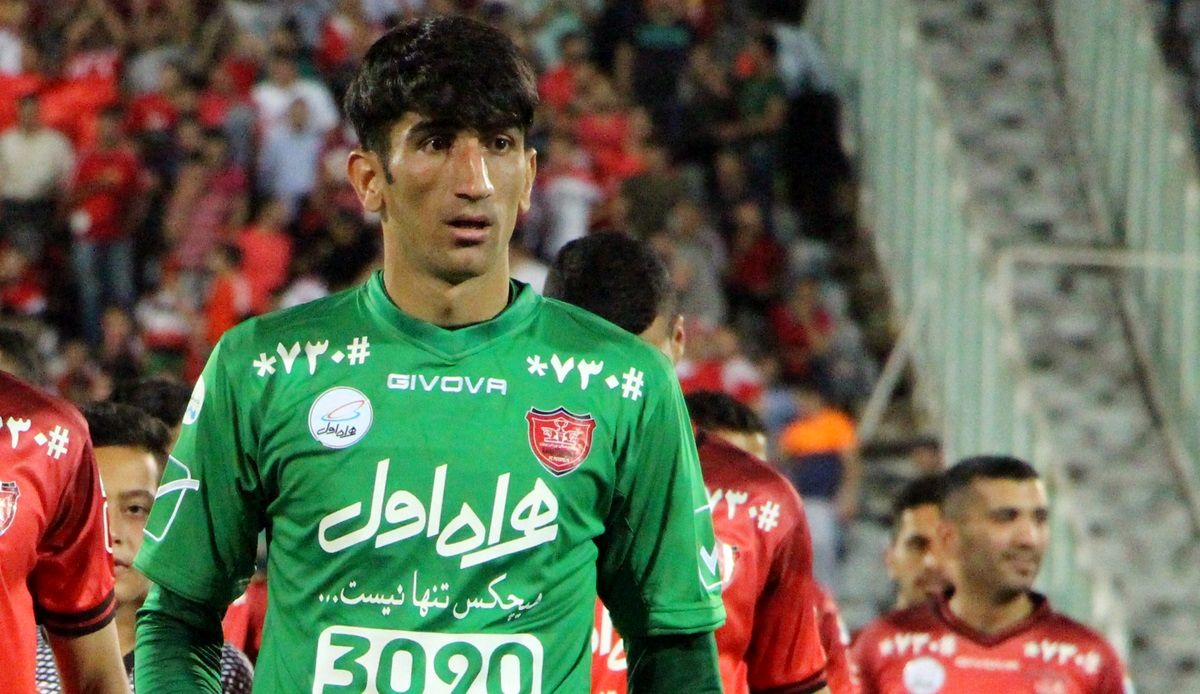 حمایت بیرانوند از اوکراینی های پرسپولیس