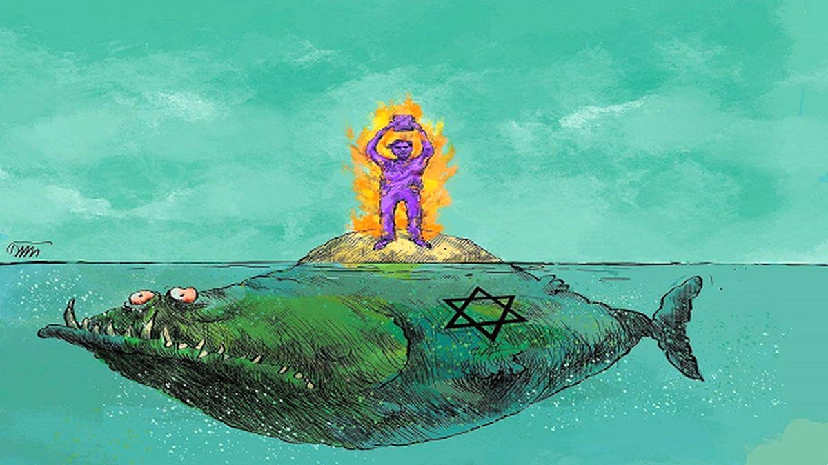 تازه‌ترین اثر کاریکاتوریست ایرانی در محکومیت هتاکی به ساحت نورانی قرآن