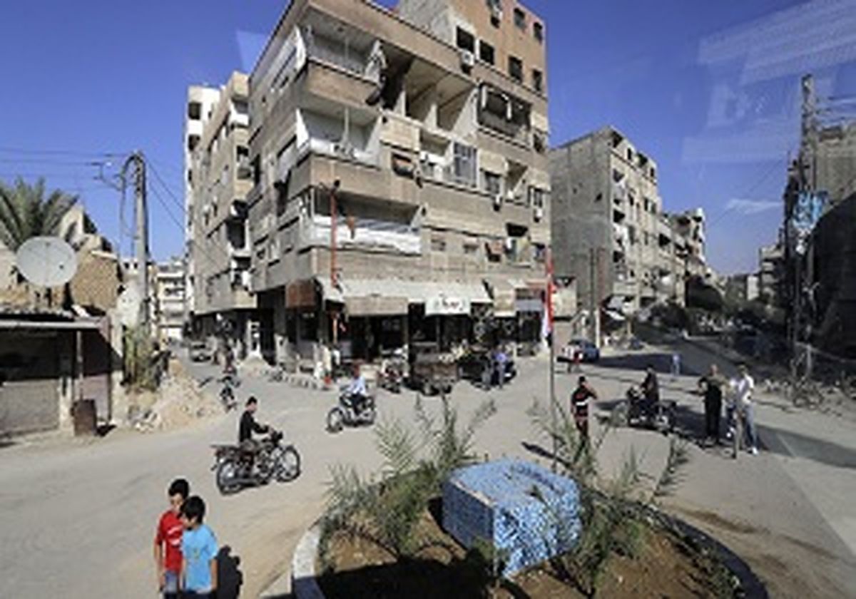 انفجار یک خودروی بمب‌گذاری شده در دمشق 
