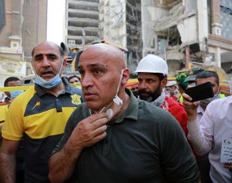 اشک برزیلی‌ها بر ویرانه‌های ساختمان متروپل+عکس