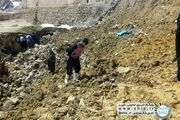 ریزش دیوار(حائل) در روستای قزقپان هفت ماه پس از احداث!+ تصاویر