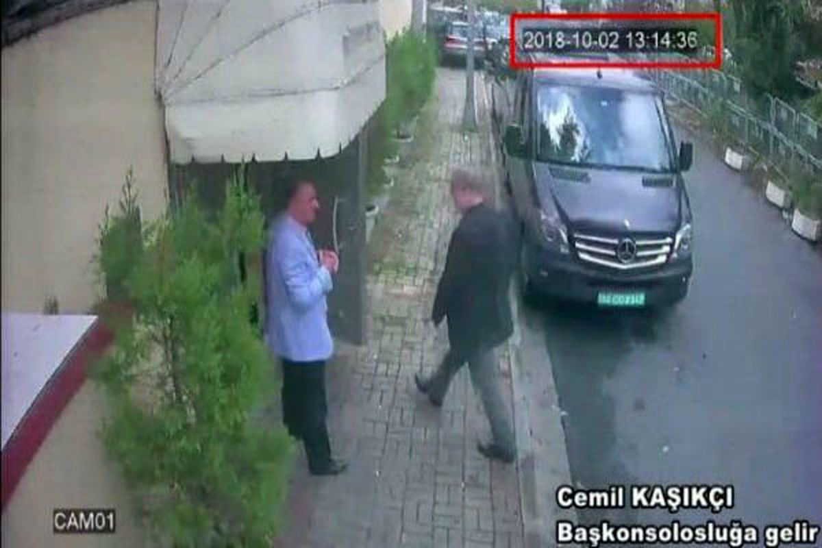 انتشار آخرین تصویر «خاشقجی» قبل از مفقود شدن
