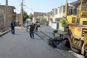عملیات اجرایی ۱۰۰ پروژه بهسازی معابر شهر اردبیل آغاز شد