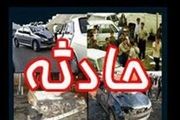 واژگونی اتوبوس درون شهری در تهران