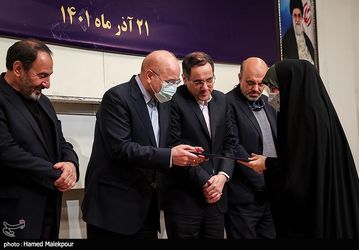 مراسم گرامیداشت هفته پژوهش با حضور رئیس مجلس/گزارش تصویری