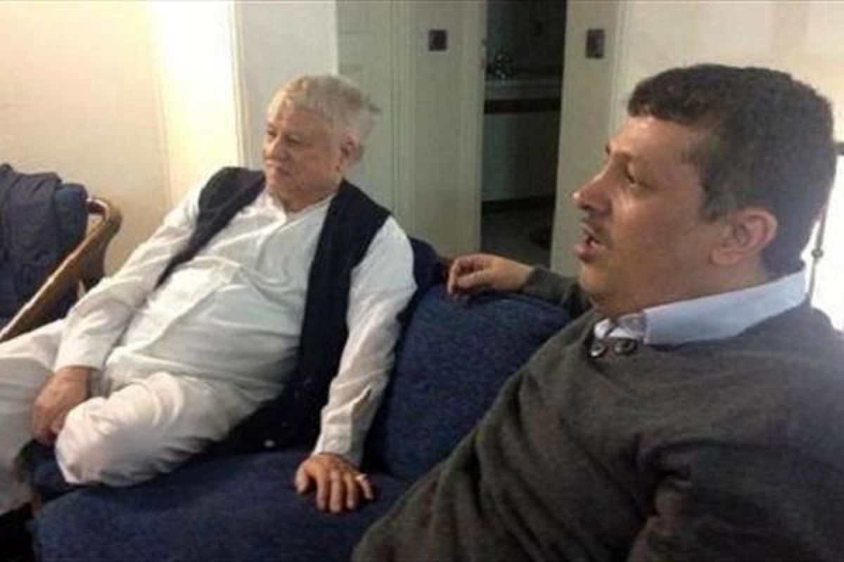 رفسنجانی به ملاقات مهدی در بیمارستان رفت