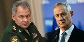 گفت‌و‌گو تلفنی «بنی گانتز» با وزیر دفاع روسیه