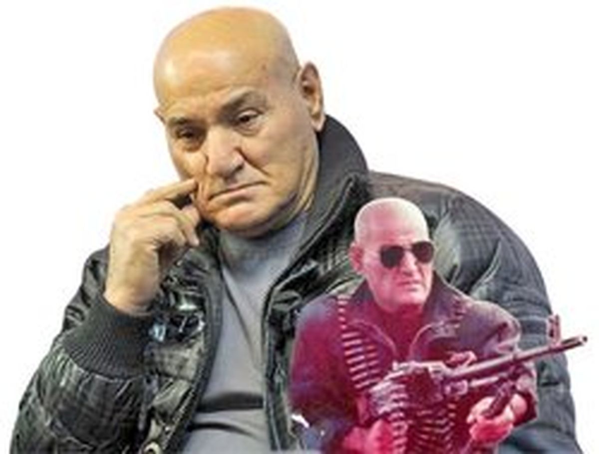 بازیگر قدیمی تلویزیون درکنار نیما شعبان نژاد/ عکس
