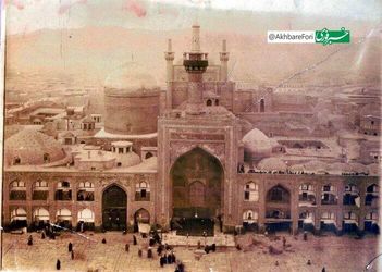  تصاویر | قدیمی‌ترین عکس‌های ثبت شده از حرم مطهر رضوی