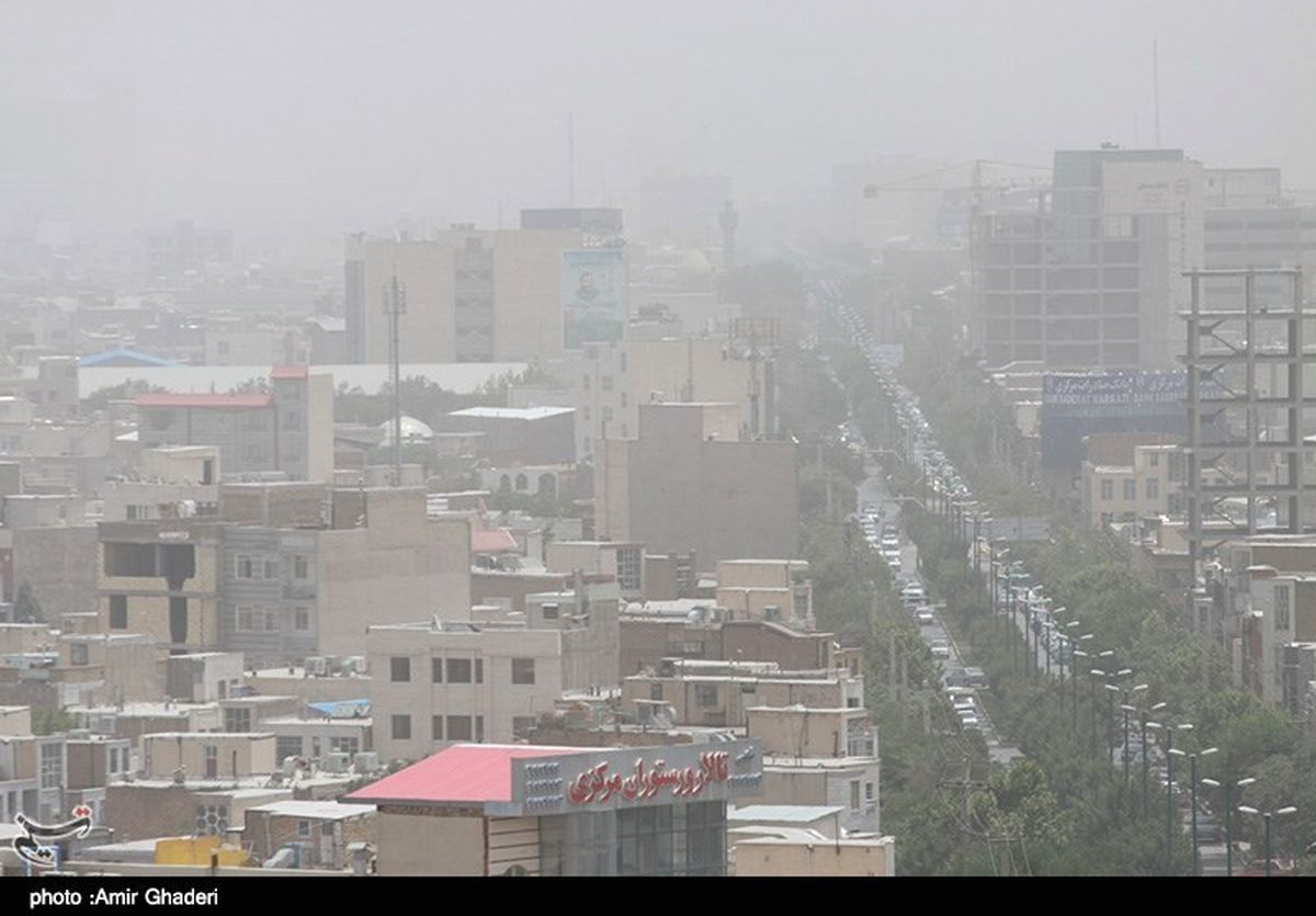  آسمان استان کرمانشاه اواخر غبارآلود می‌شود 
