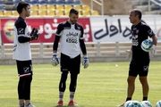 رفتار عجیب دروازه‌بان کروات پرسپولیس در تمرین تیمش