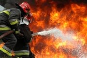 آتش سوزی گسترده انبار لباس در چهارراه استانبول