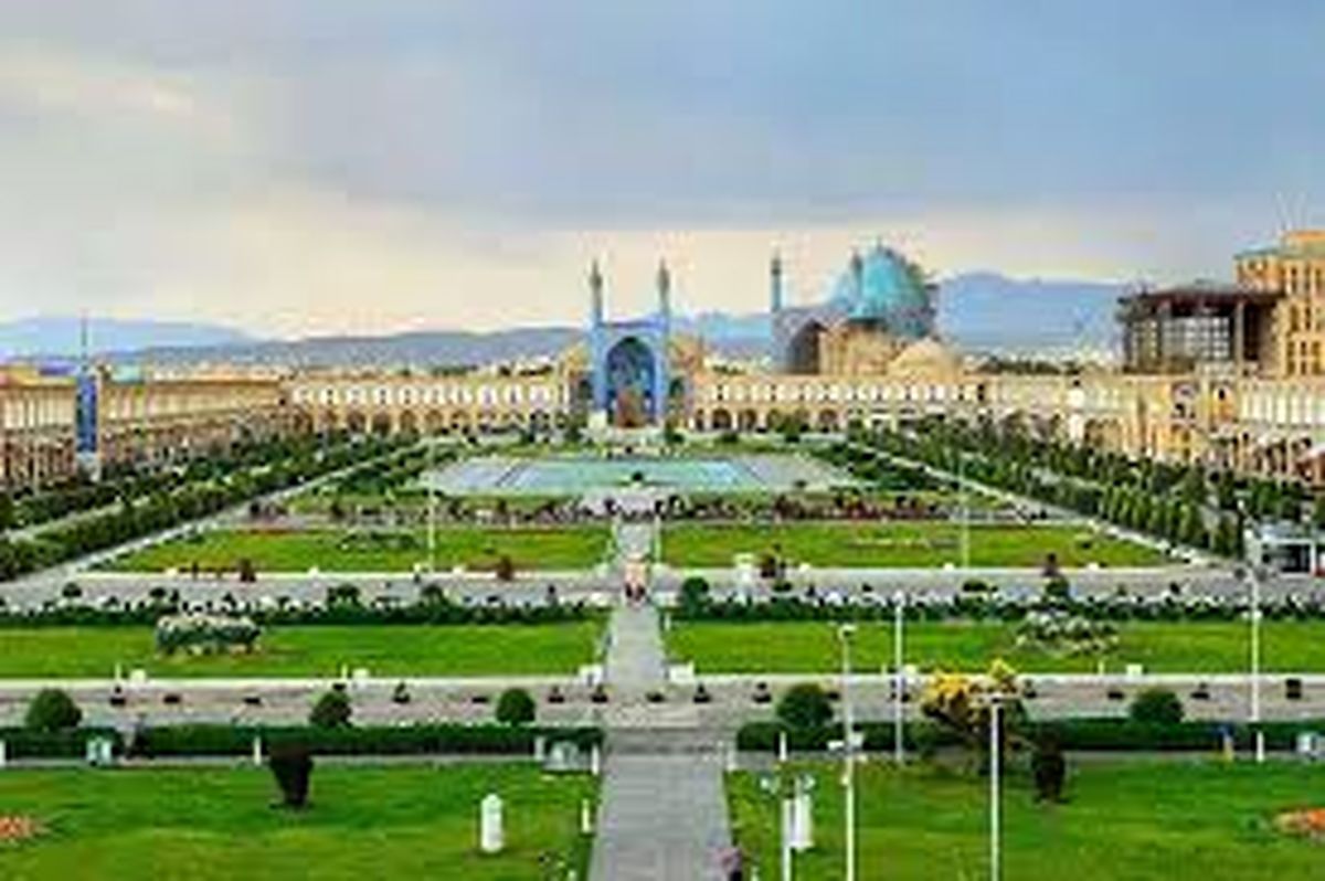 تصویر هوایی دیدنی از نصف جهان