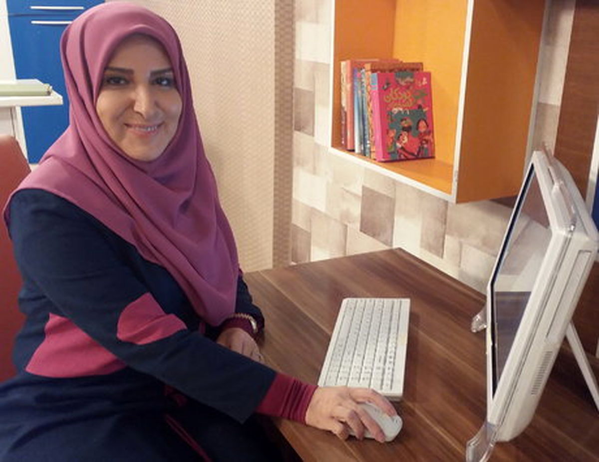 ظاهر متفاوت خانم مجری از نمای نزدیک/ عکس