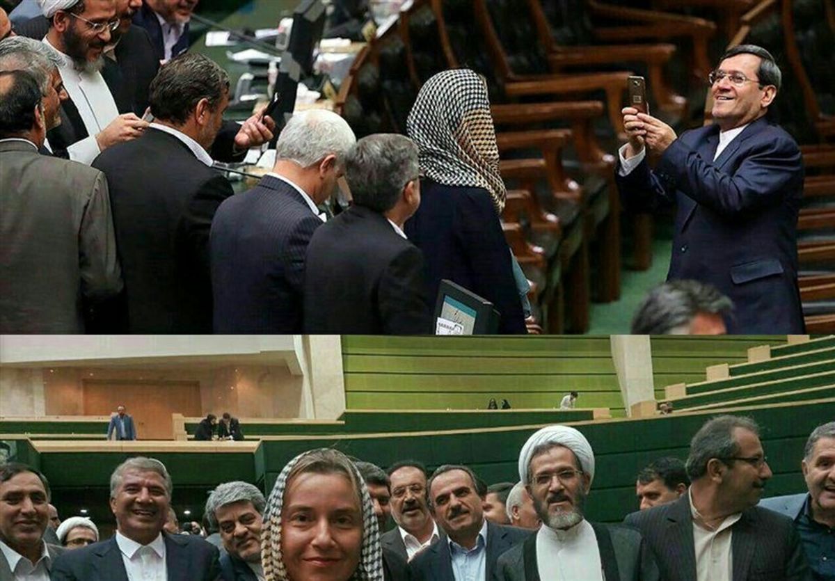 رحیم پور ازغدی:  چرا برخی نمایندگان "سِلفی ذلیلانه" با موگرینی گرفتند؟ 
