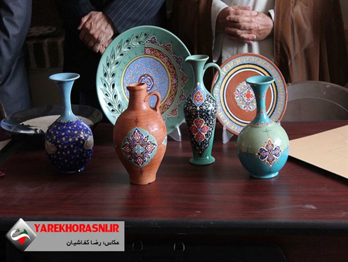 نخستین خانه صنایع دستی خراسان رضوی در خلیل آباد افتتاح شد + تصاویر