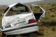 واژگونی پژو پارس ۴ مصدوم به جا گذاشت