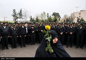 تشییع شهدای پلیس تهران