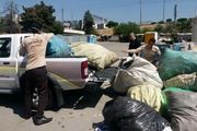 اقدامات پیشگیری از کرونا در پسماند منطقه 5 تهران
