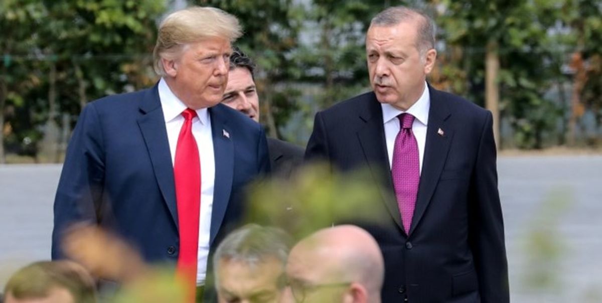 گفت‌وگوی تلفنی ترامپ و اردوغان در مورد شرق فرات 