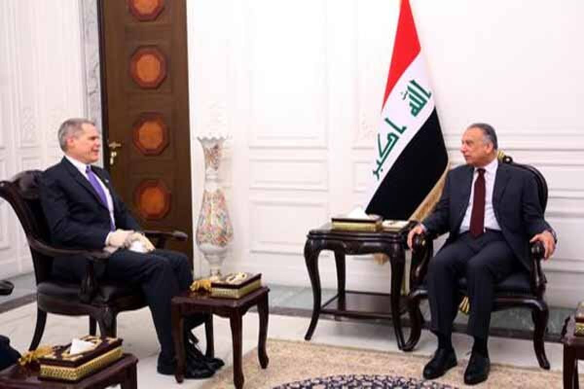 دیدار نخست وزیر عراق با سفیر آمریکا در عراق