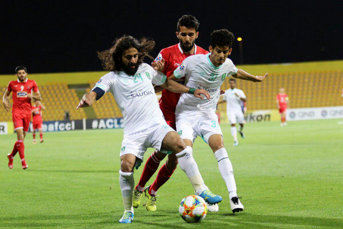 بازیکن پرسپولیس چشم کاپیتان الاهلی را گرفت