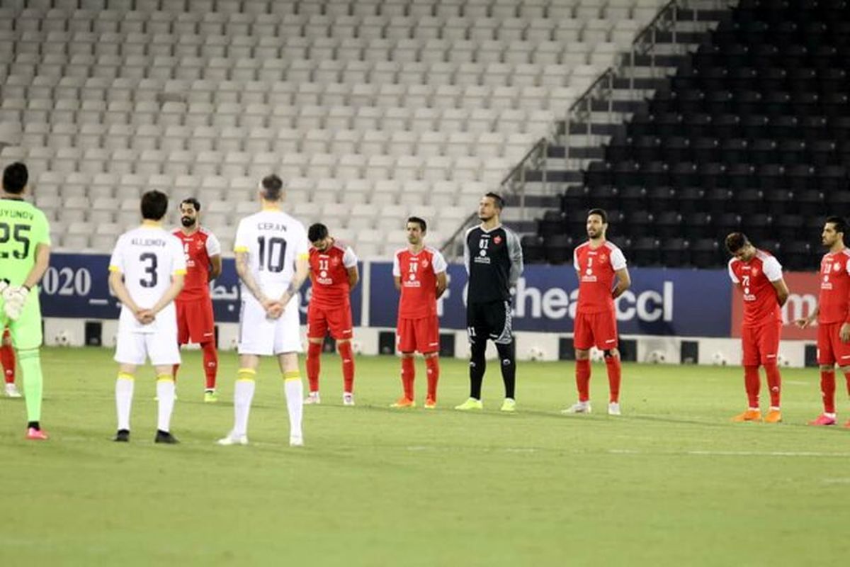 آمارنهایی بازی پرسپولیس و پاختاکور
