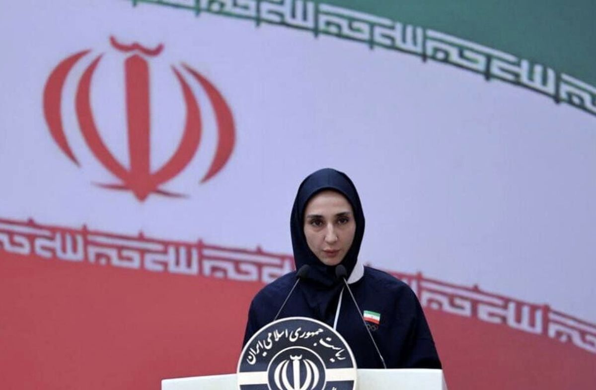 سانسور سخنرانی نازنین ملایی در حضور رییس‌جمهور از تلویزیون