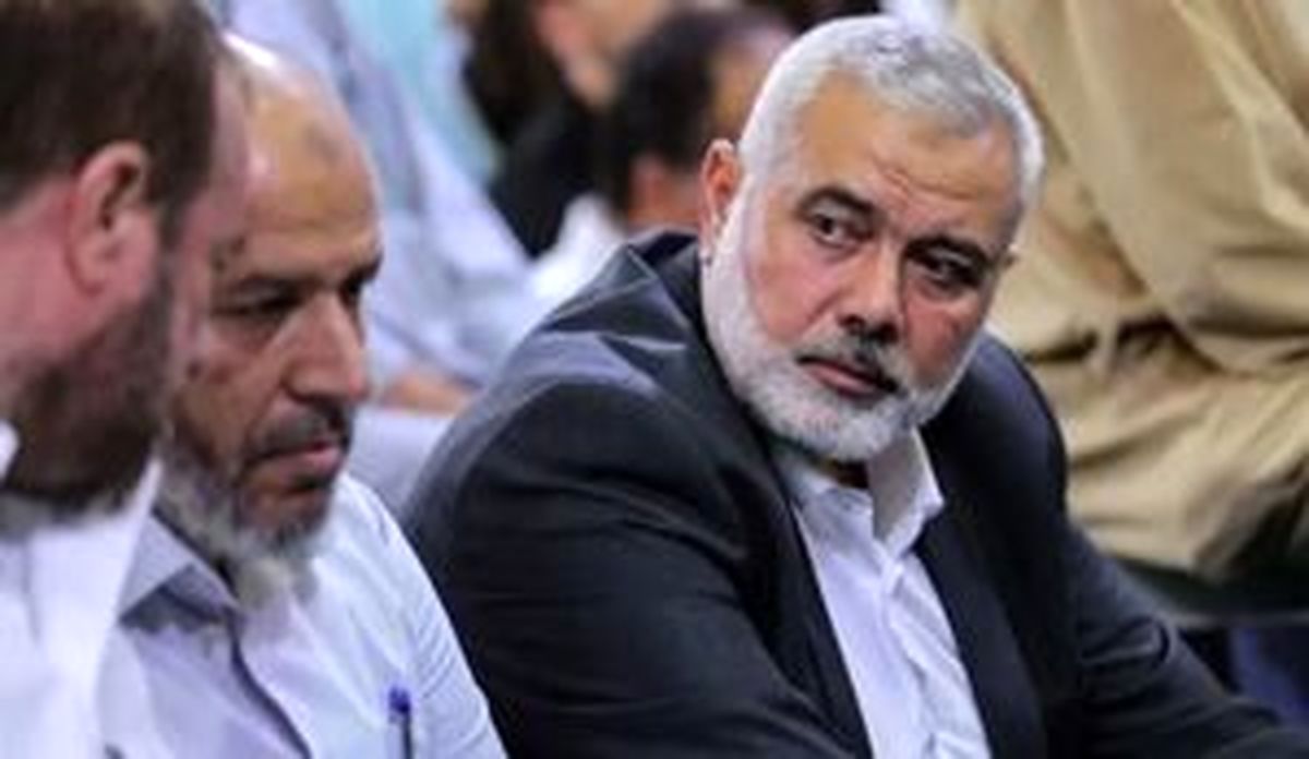  نصب سردیس شهید هنیه در تهران