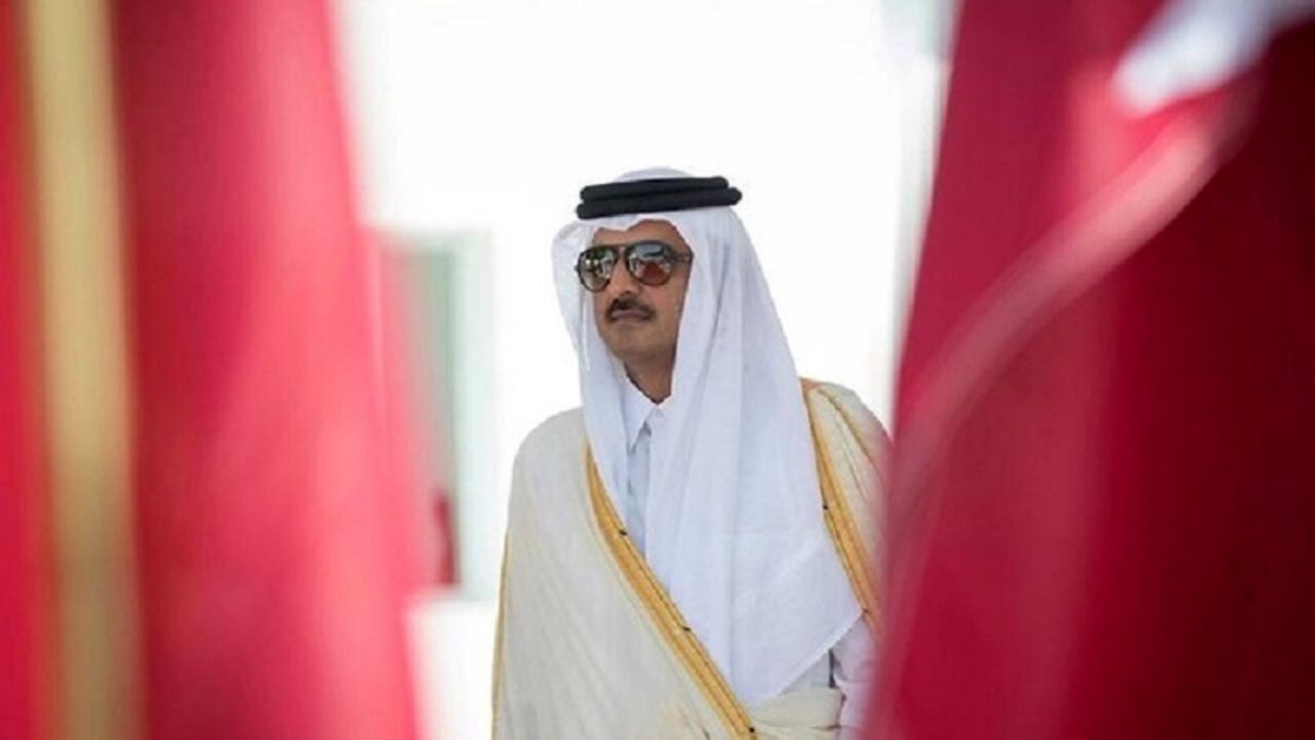 دیدار امیر قطر با الجولانی 