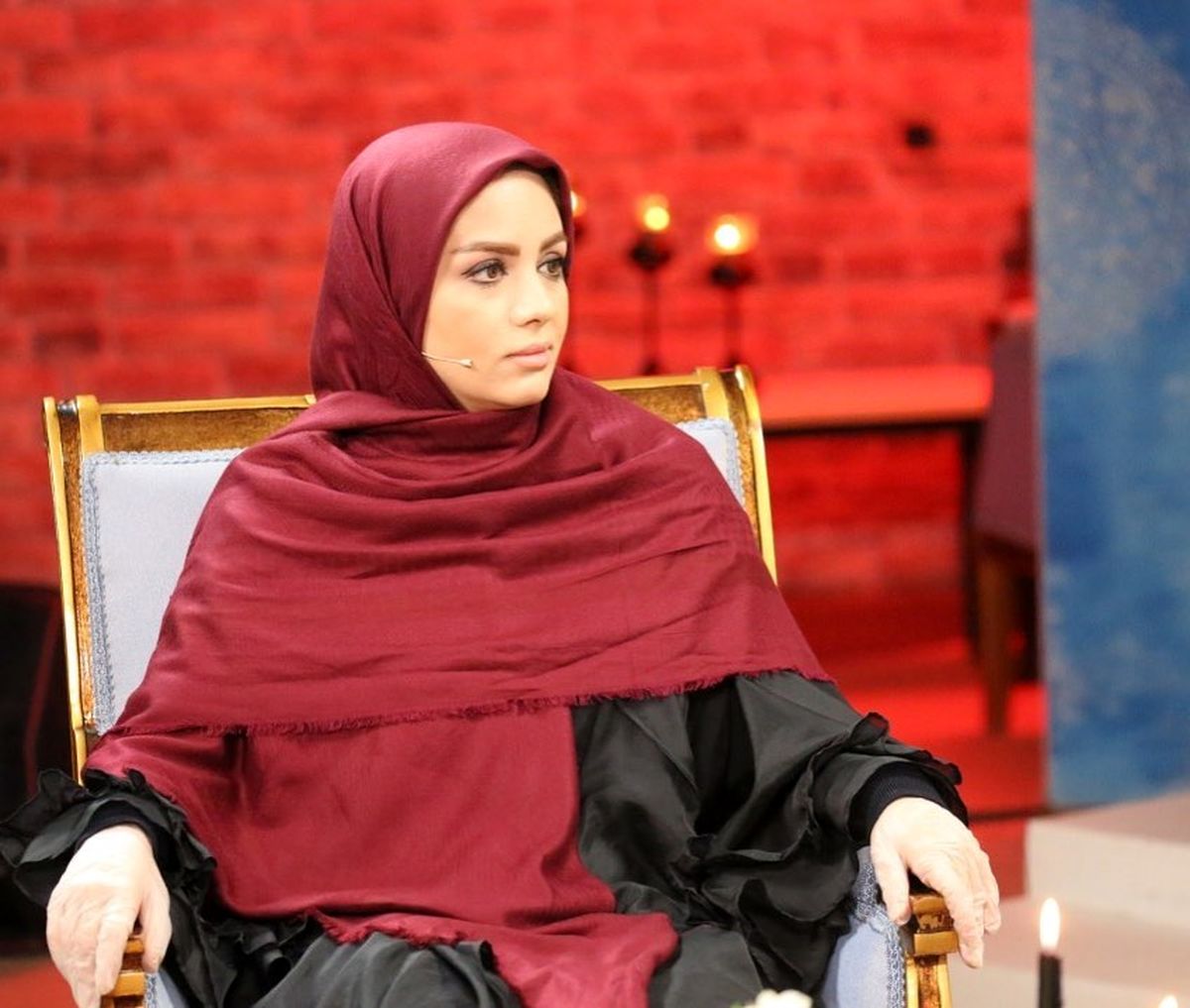 تیپ پرسپولیسی خانم مجری/ عکس