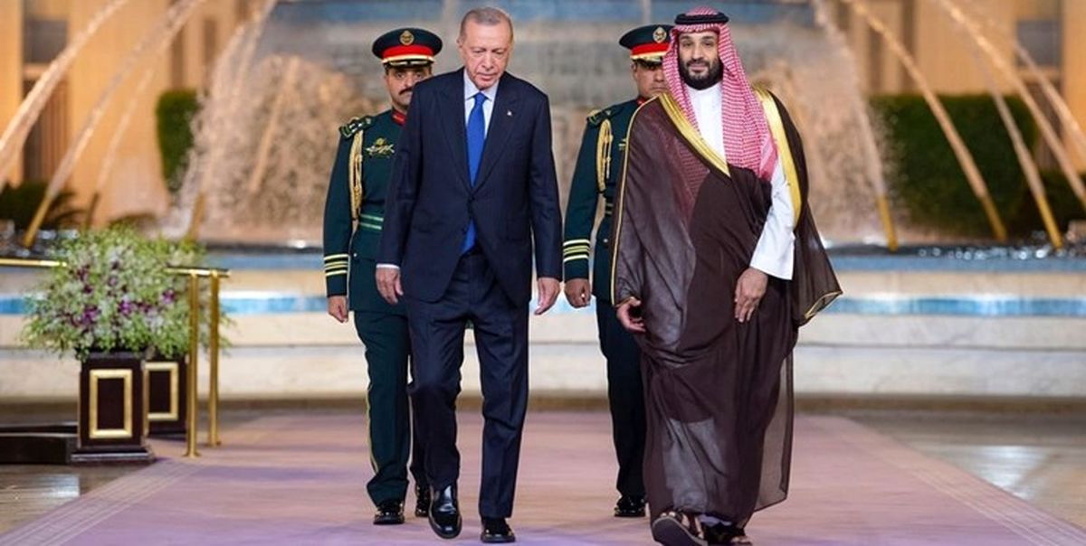 دیدار اردوغان با بن سلمان