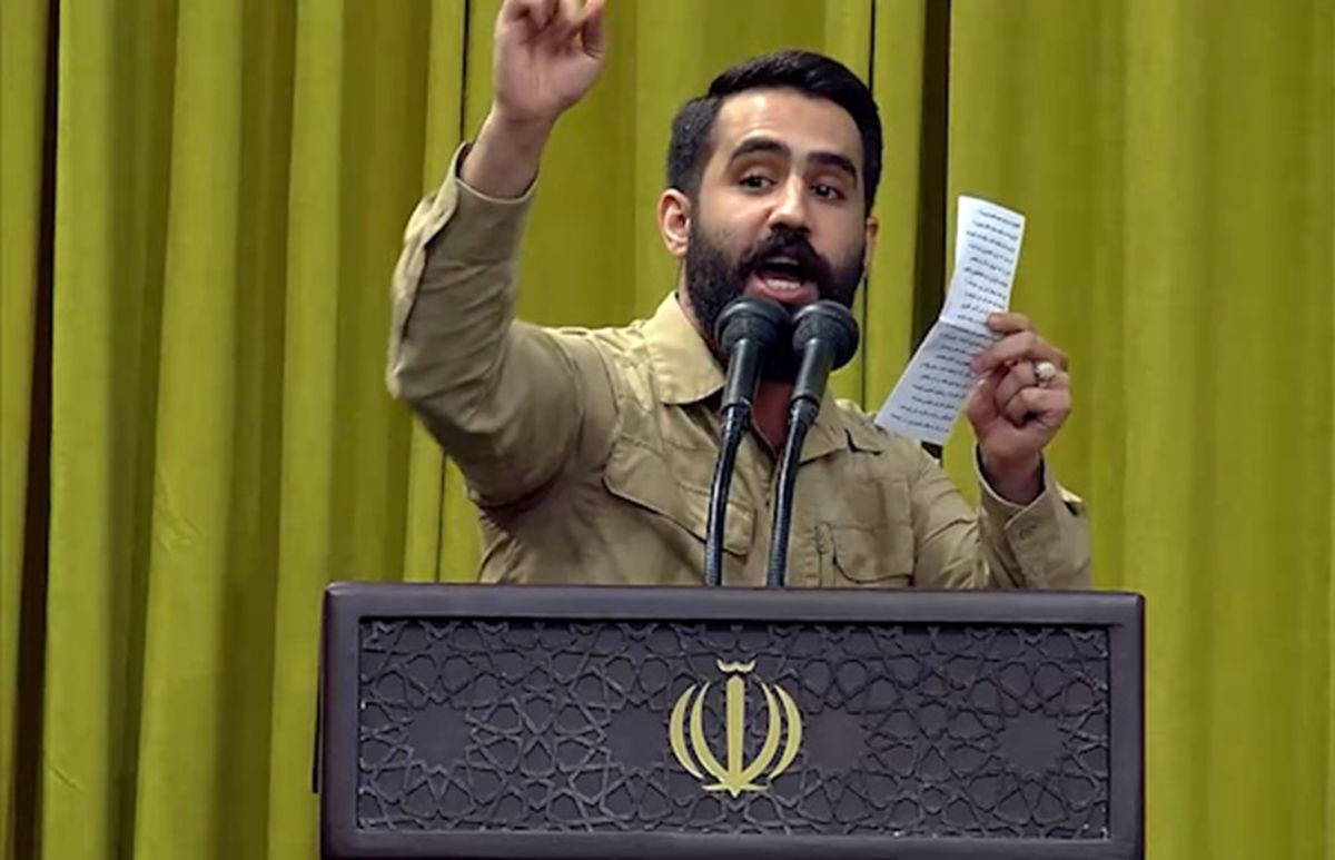مداحی حسین طاهری در دیدار با رهبر انقلاب