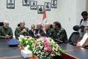 وزیر دفاع با فرمانده حشد الشعبی دیدار و گفتوگو کرد