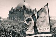 جانبازی که سیل جمعیت هم مانع حضور او نشد