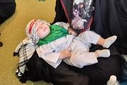 مراسم شیرخوارگان حسینی در مصلای تهران/ گزارش تصویری