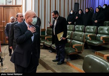 مراسم گرامیداشت هفته پژوهش با حضور رئیس مجلس/گزارش تصویری