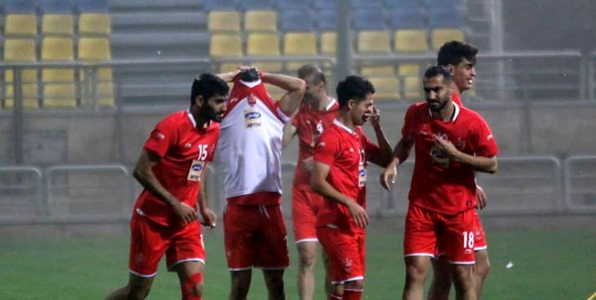تمرین متفاوت پرسپولیسی‌ها 