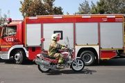 حریق پاساژ حقیقت در بازار تهران