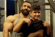 مقدمه چینی هادی چوپان برای مشهور کردن پسرش!
