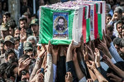 تشییع پیکر شهید ترور در زاهدان / گزارش تصویری