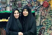 خانم مجری در قدیمی‌ترین تکیه تهران/ عکس