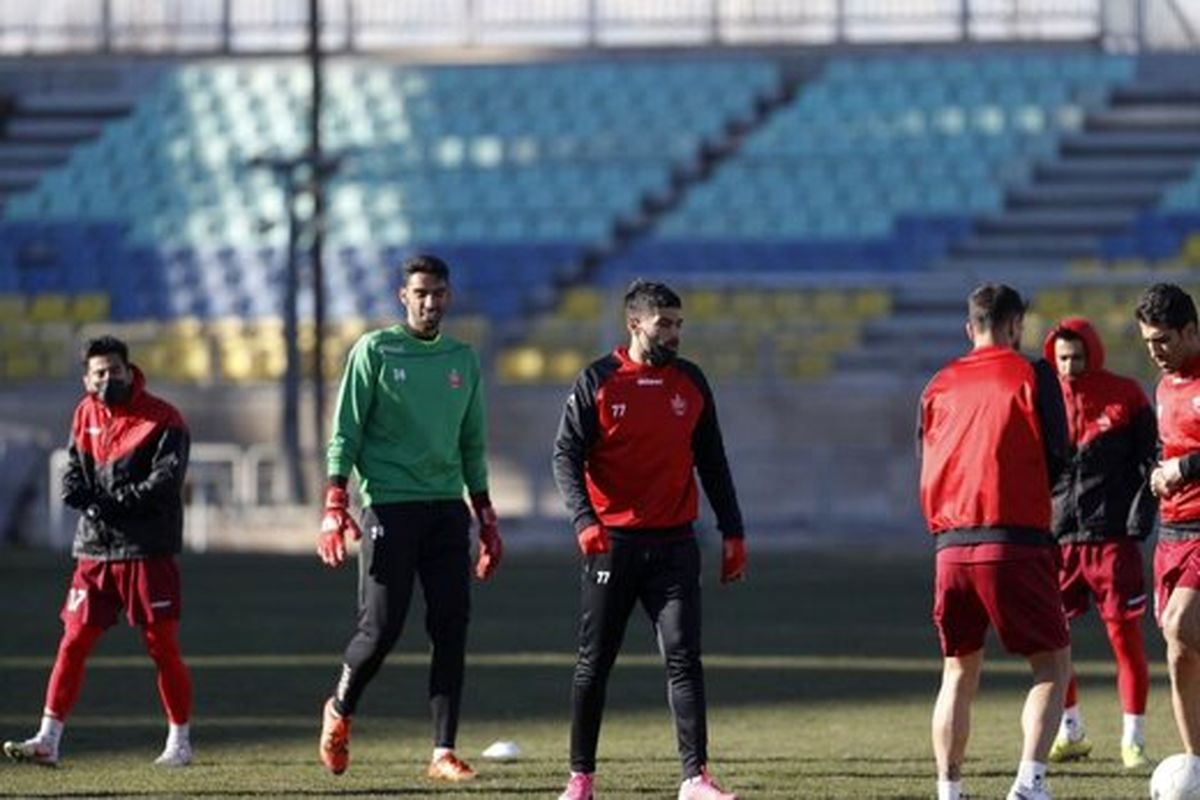 تمرین پرسپولیس با حضور مدیر جدید +عکس