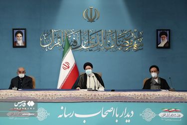 دیدار رئیس جمهور با اصحاب رسانه/گزارش تصویری