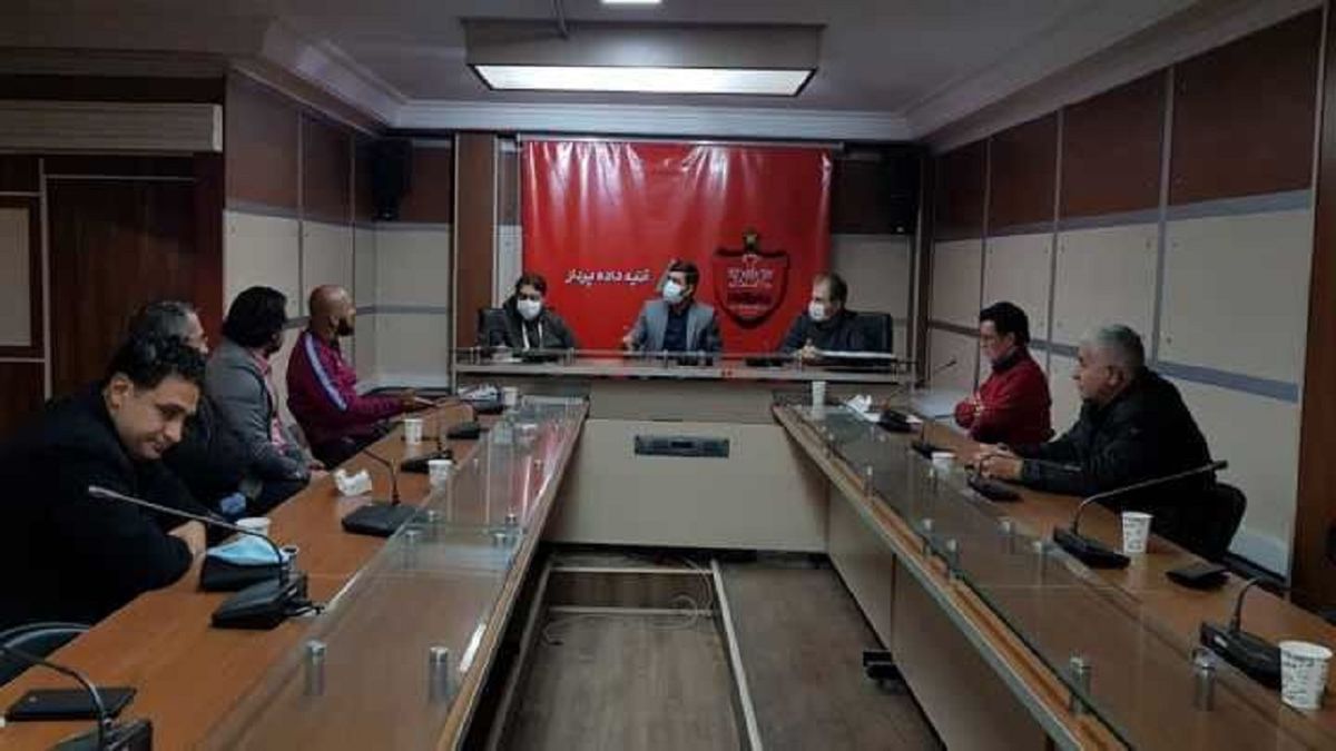 جلسه شکوری با مربیان و مدیران آکادمی پرسپولیس